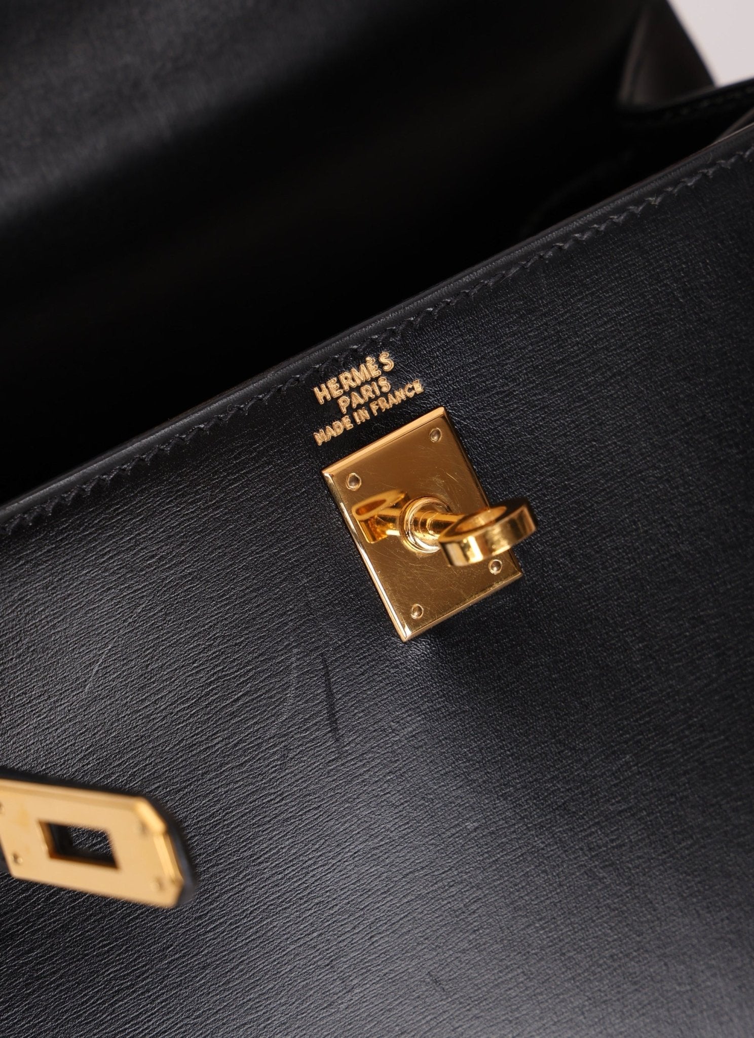 Ultra - Rare Hermès 1992 Box Mini Kelly Top Handle - FashioNica