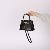 Ultra - Rare Hermès 1992 Box Mini Kelly Top Handle - FashioNica
