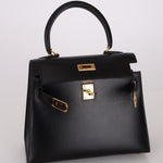 Ultra - Rare Hermès 1992 Box Mini Kelly Top Handle - FashioNica