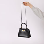 Ultra - Rare Hermès 1992 Box Mini Kelly Top Handle - FashioNica