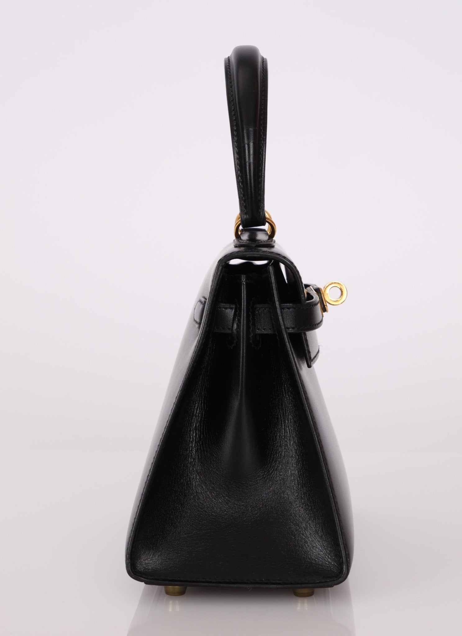 Ultra - Rare Hermès 1992 Box Mini Kelly Top Handle - FashioNica