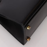 Ultra - Rare Hermès 1992 Box Mini Kelly Top Handle - FashioNica