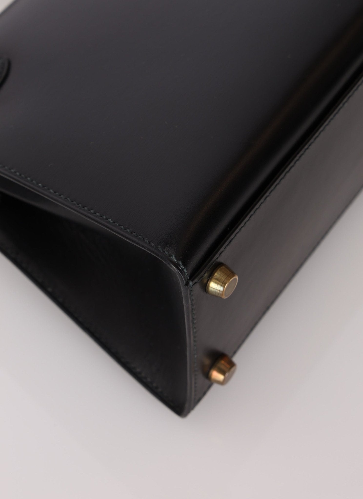 Ultra - Rare Hermès 1992 Box Mini Kelly Top Handle - FashioNica