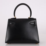 Ultra - Rare Hermès 1992 Box Mini Kelly Top Handle - FashioNica