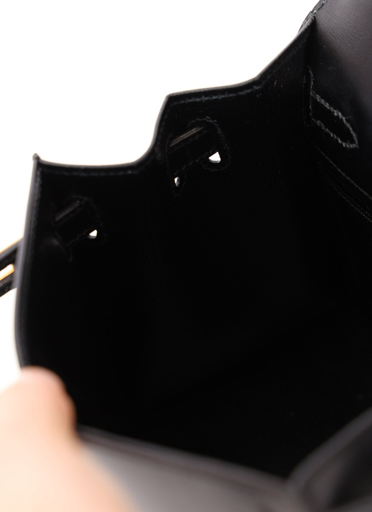 Ultra - Rare Hermès 1992 Box Mini Kelly Top Handle - FashioNica