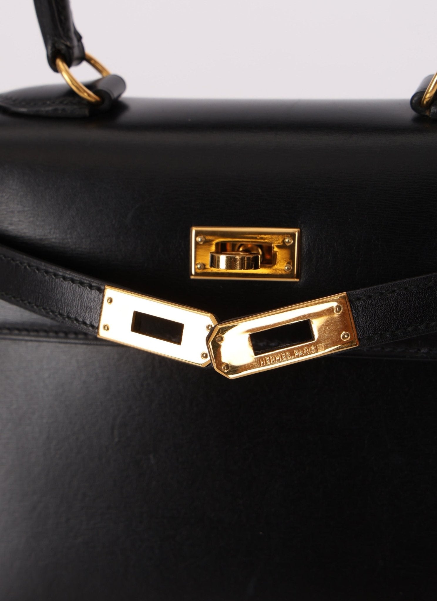 Ultra - Rare Hermès 1992 Box Mini Kelly Top Handle - FashioNica