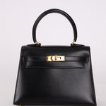 Ultra - Rare Hermès 1992 Box Mini Kelly Top Handle - FashioNica