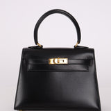 Ultra - Rare Hermès 1992 Box Mini Kelly Top Handle - FashioNica