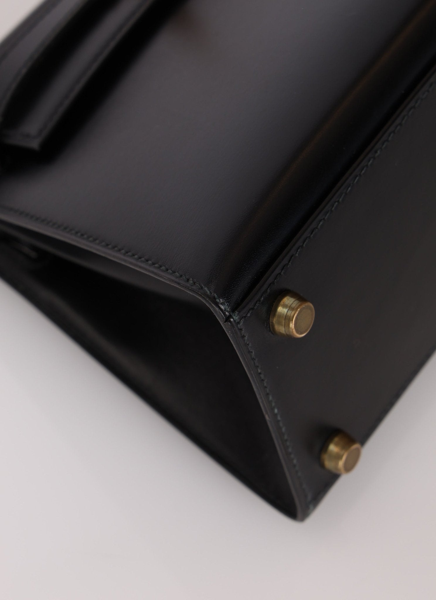 Ultra - Rare Hermès 1992 Box Mini Kelly Top Handle - FashioNica