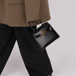 Ultra - Rare Hermès 1992 Box Mini Kelly Top Handle - FashioNica