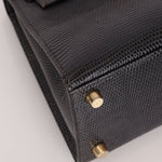 Ultra - Rare Hermès 2008 Bleu Marine Lizard Mini Kelly 20 - FashioNica