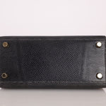 Ultra - Rare Hermès 2008 Bleu Marine Lizard Mini Kelly 20 - FashioNica