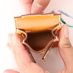 Ultra - Rare Hermès Toffee Peau Porc Micro Twilly Kelly - FashioNica