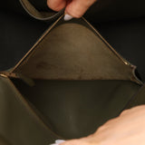 Ultra - Rare Hermès x Margiela 2000 Khaki Togo Retourne Birkin 35 GHW - FashioNica