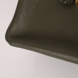 Ultra - Rare Hermès x Margiela 2000 Khaki Togo Retourne Birkin 35 GHW - FashioNica