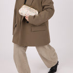 Ultra - Rare Louis Vuitton x Takashi Murakami Multicolor Monogram Satin Aumoniere Clutch on Chain - FashioNica