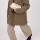 Ultra - Rare Louis Vuitton x Takashi Murakami Multicolor Monogram Satin Aumoniere Clutch on Chain - FashioNica