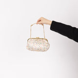 Ultra - Rare Louis Vuitton x Takashi Murakami Multicolor Monogram Satin Aumoniere Clutch on Chain - FashioNica