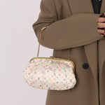 Ultra - Rare Louis Vuitton x Takashi Murakami Multicolor Monogram Satin Aumoniere Clutch on Chain - FashioNica