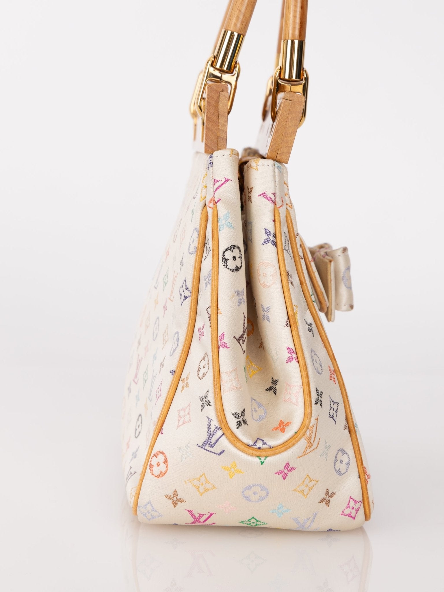 Ultra - Rare Louis Vuitton x Takashi Murakami Satin Abelia - FashioNica