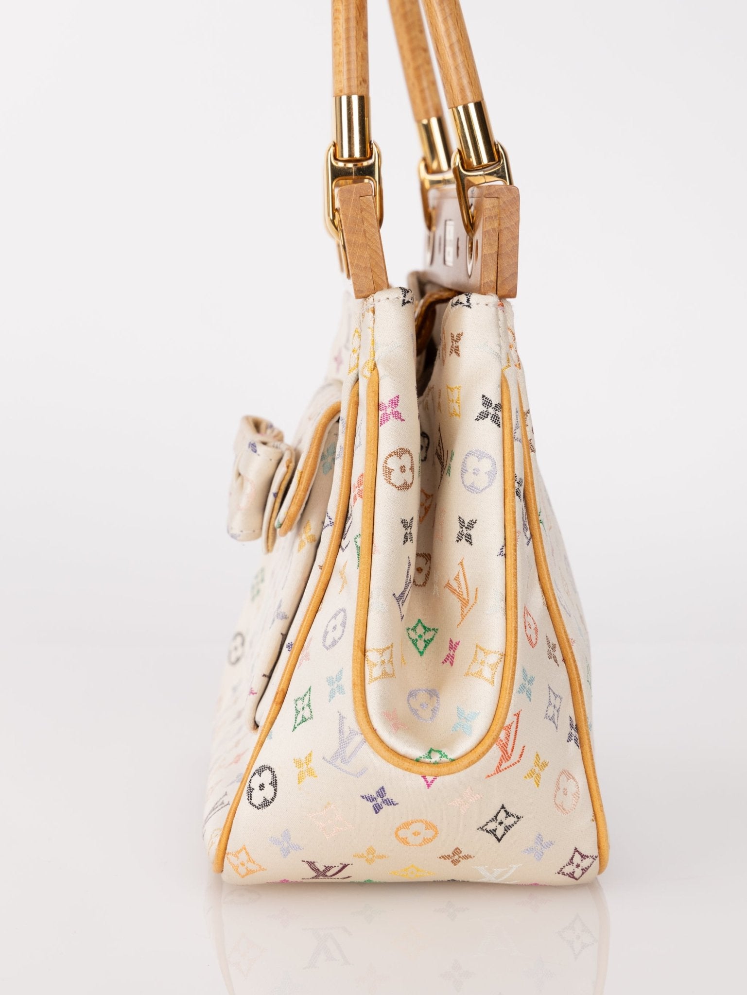 Ultra - Rare Louis Vuitton x Takashi Murakami Satin Abelia - FashioNica