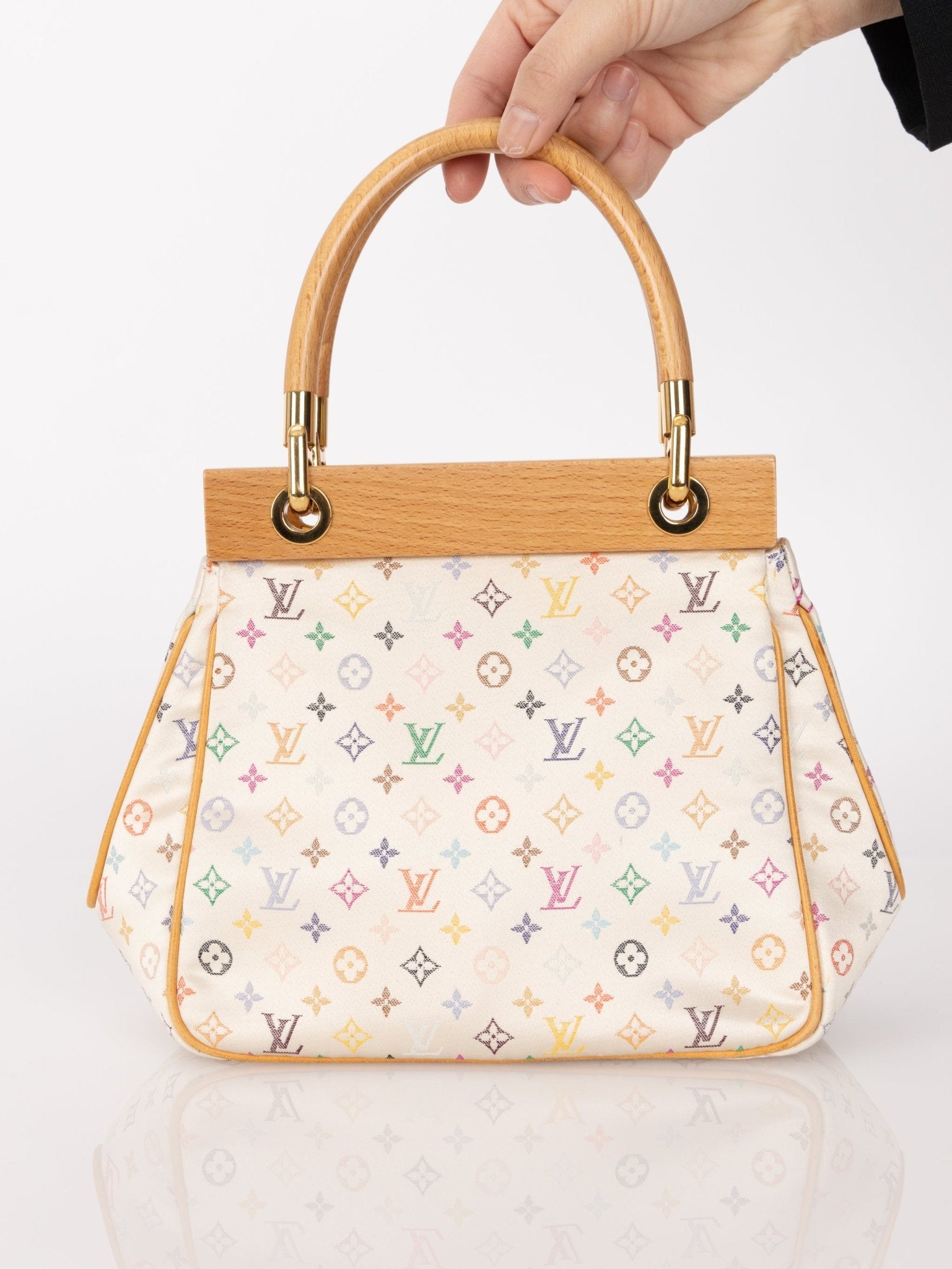 Ultra - Rare Louis Vuitton x Takashi Murakami Satin Abelia - FashioNica