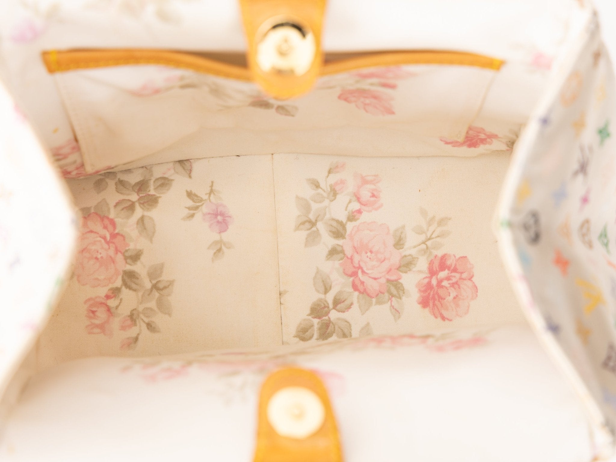 Ultra - Rare Louis Vuitton x Takashi Murakami Satin Abelia - FashioNica