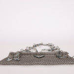 Ultra - Rare Prada Crystal Chainmail Shoulder Bag - FashioNica