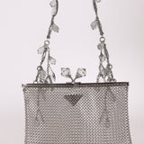 Ultra - Rare Prada Crystal Chainmail Shoulder Bag - FashioNica