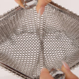 Ultra - Rare Prada Crystal Chainmail Shoulder Bag - FashioNica