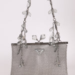 Ultra - Rare Prada Crystal Chainmail Shoulder Bag - FashioNica