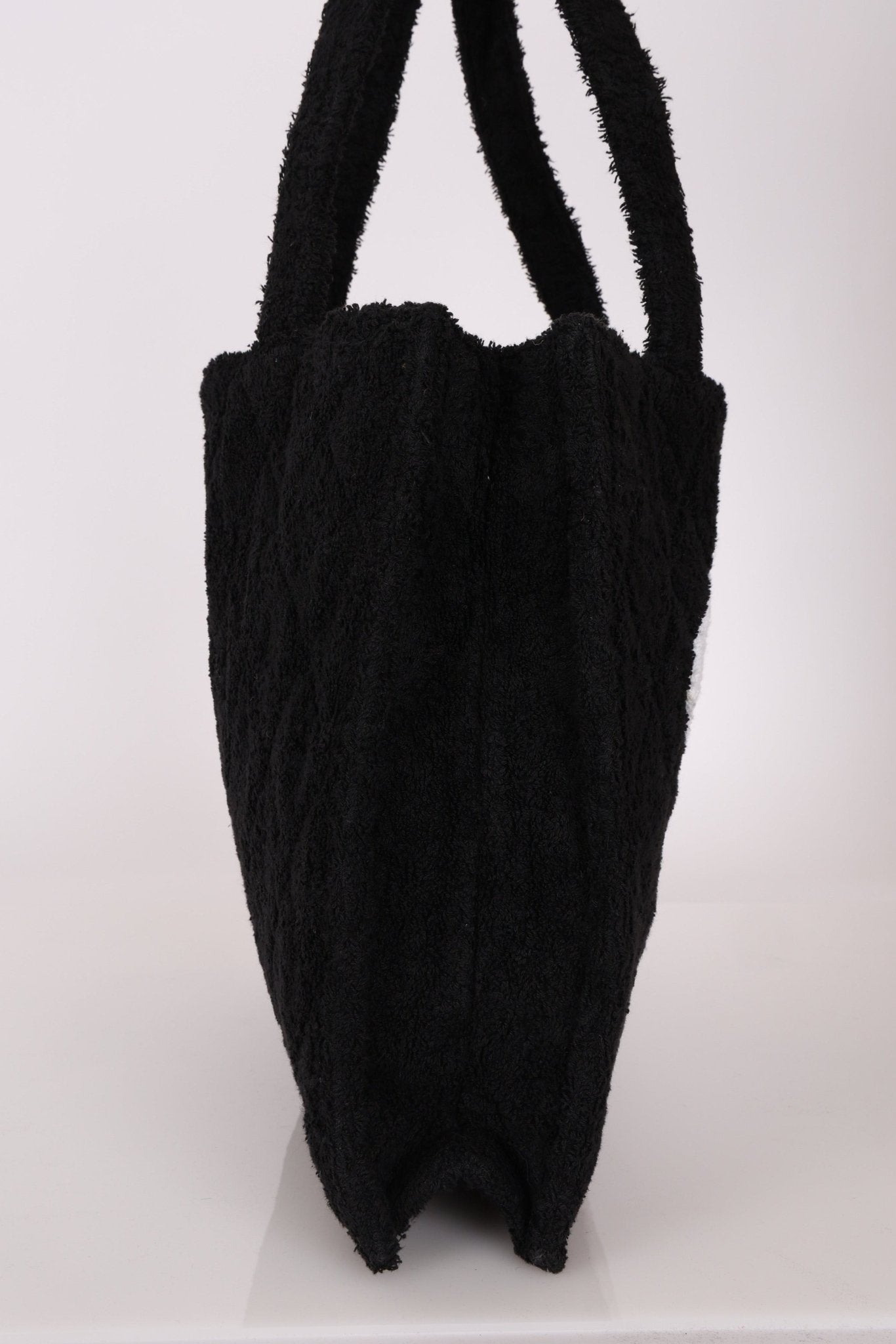 Ultra - Rare Runway Chanel 1989 Terrycloth Timeless Tote - FashioNica