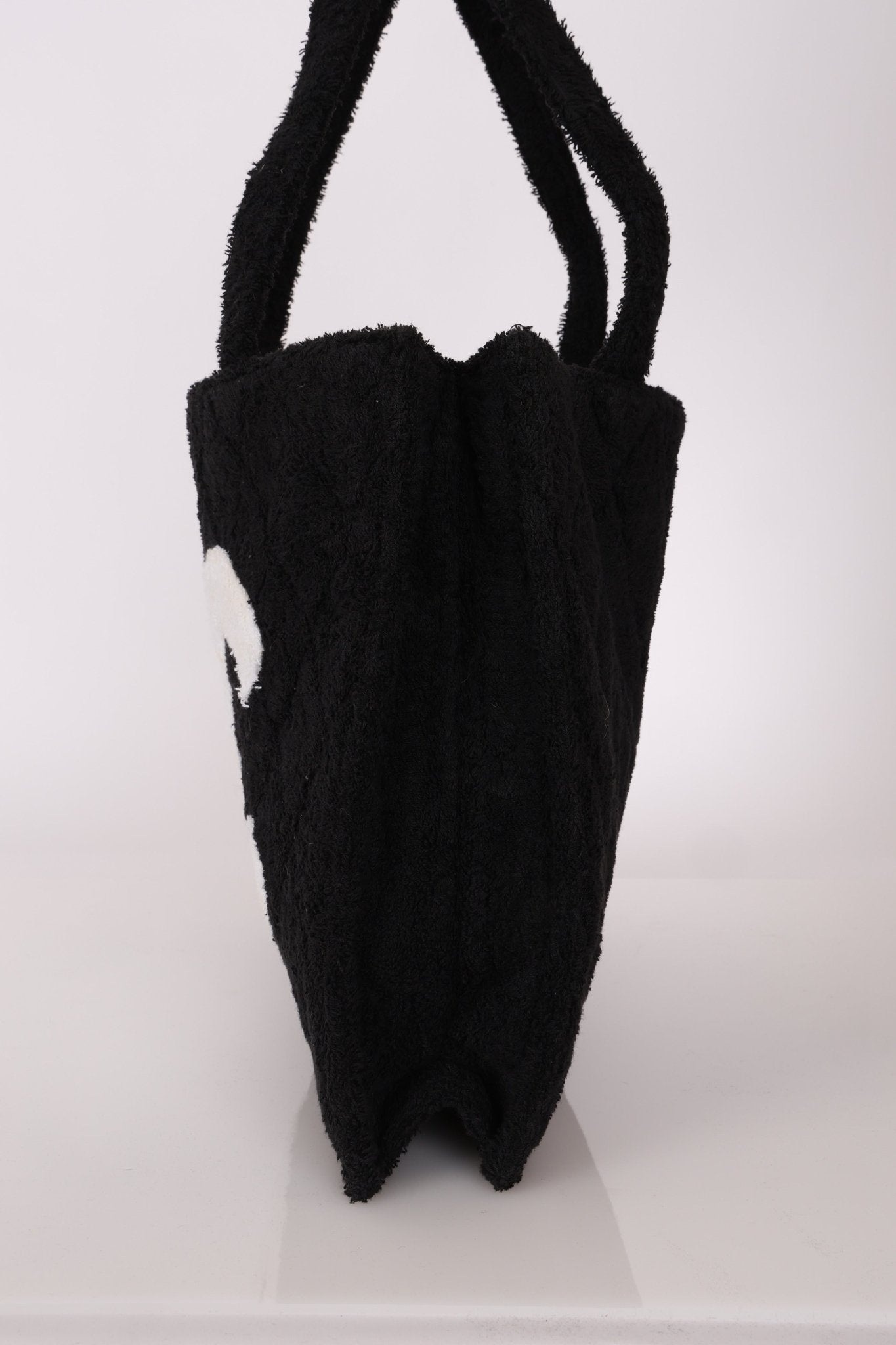 Ultra - Rare Runway Chanel 1989 Terrycloth Timeless Tote - FashioNica