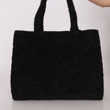 Ultra - Rare Runway Chanel 1989 Terrycloth Timeless Tote - FashioNica