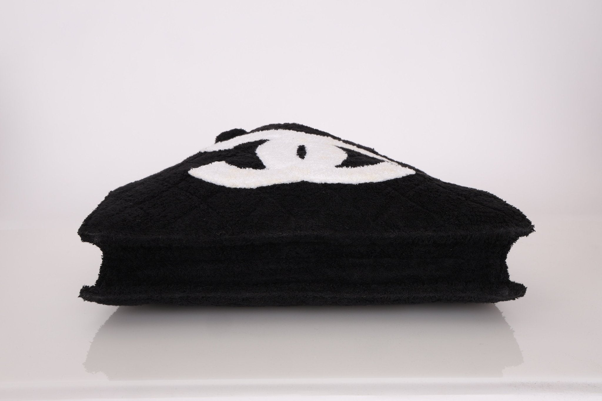 Ultra - Rare Runway Chanel 1989 Terrycloth Timeless Tote - FashioNica