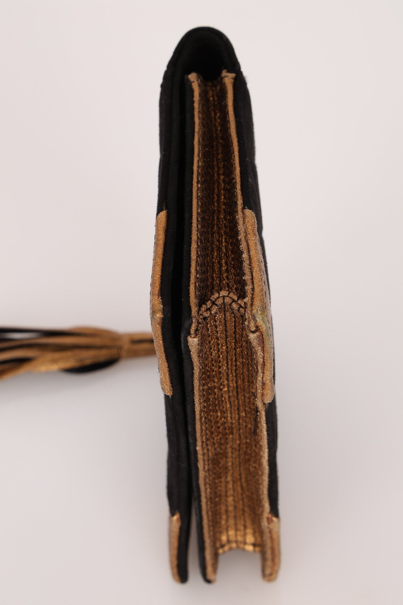 Ultra - Rare Runway Chanel 2004 Suede Book Clutch - FashioNica