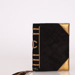 Ultra - Rare Runway Chanel 2004 Suede Book Clutch - FashioNica
