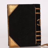 Ultra - Rare Runway Chanel 2004 Suede Book Clutch - FashioNica