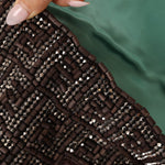 Ultra - Rare Vintage Fendi Zucca Beaded & Wood Baguette - FashioNica