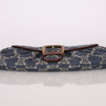 Vintage Celine Triomphe Denim Ava Shoulder Bag - FashioNica