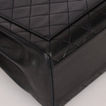 Vintage Chanel 1991 Lambskin Turnlock Kelly Top Handle 24K GP - FashioNica