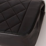 Vintage Chanel 1993 Lambskin Small Diana 24k GP - FashioNica