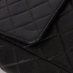 Vintage Chanel 1996 Caviar Turnlock Shoulder Bag - FashioNica