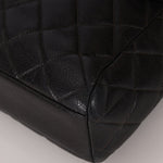 Vintage Chanel 1996 Caviar Turnlock Shoulder Bag - FashioNica