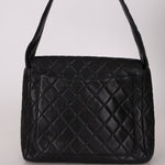 Vintage Chanel 1996 Caviar Turnlock Shoulder Bag - FashioNica
