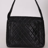 Vintage Chanel 1996 Caviar Turnlock Shoulder Bag - FashioNica