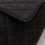 Vintage Chanel 1996 Caviar Turnlock Shoulder Bag - FashioNica