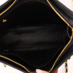 Vintage Chanel 1997 24K GP Caviar Chain Zip Mini Tote - FashioNica