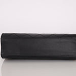 Vintage Chanel 1997 24K GP Caviar Chain Zip Mini Tote - FashioNica