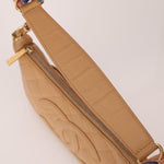 Vintage Chanel 2009 Caviar Timeless Beige Pochette - FashioNica